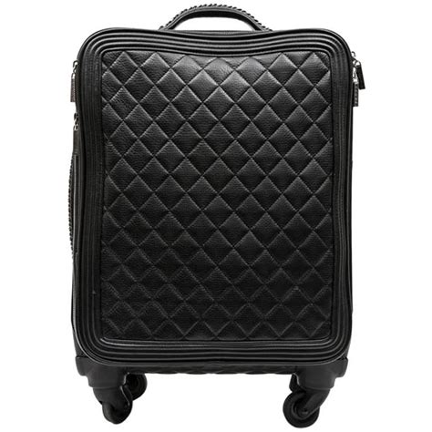 chanel rolling luggage|realreal chanel luggage.